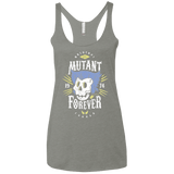 T-Shirts Venetian Grey / X-Small Mutant Forever Women's Triblend Racerback Tank
