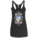 T-Shirts Vintage Black / X-Small Mutant Forever Women's Triblend Racerback Tank