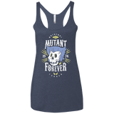 T-Shirts Vintage Navy / X-Small Mutant Forever Women's Triblend Racerback Tank