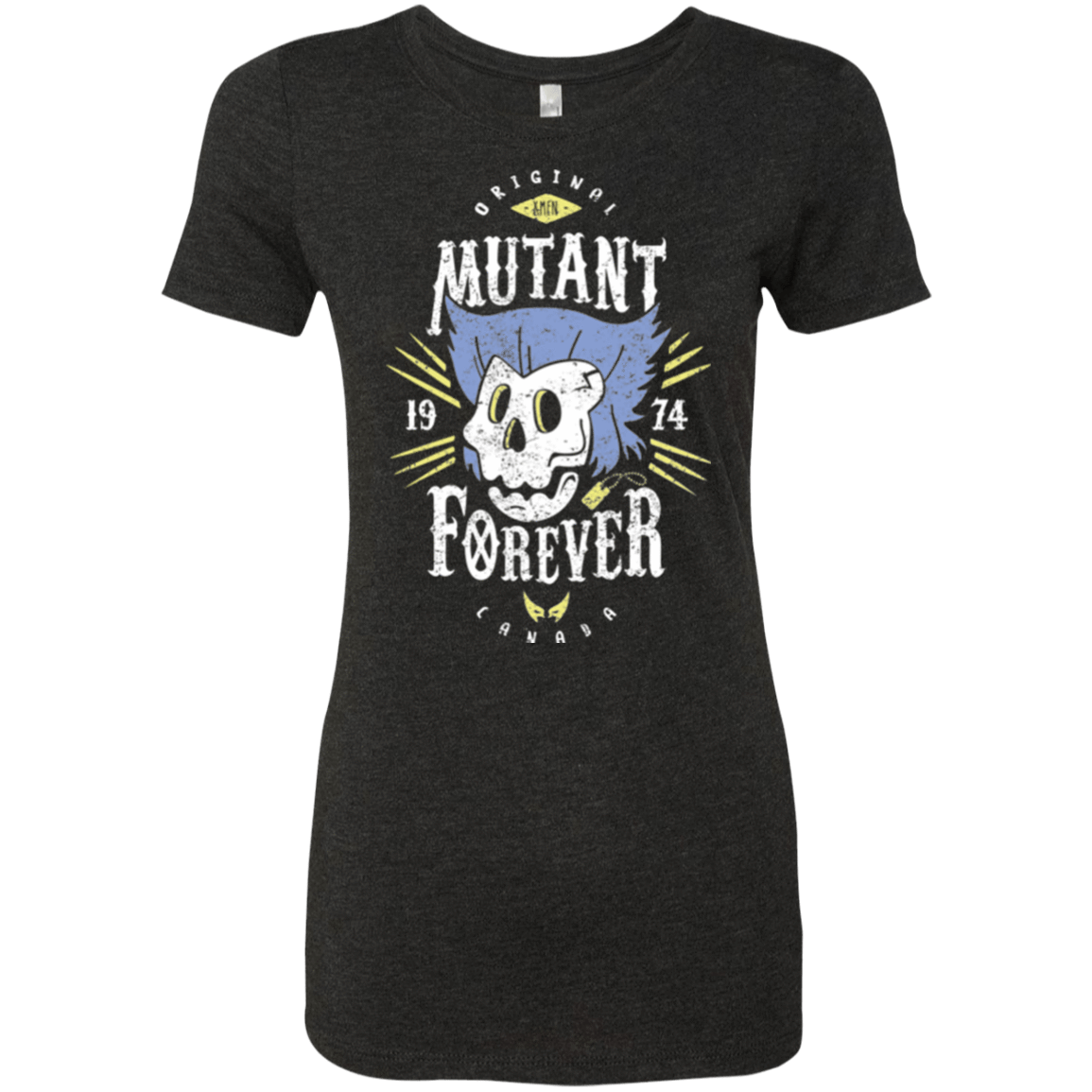 T-Shirts Vintage Black / Small Mutant Forever Women's Triblend T-Shirt