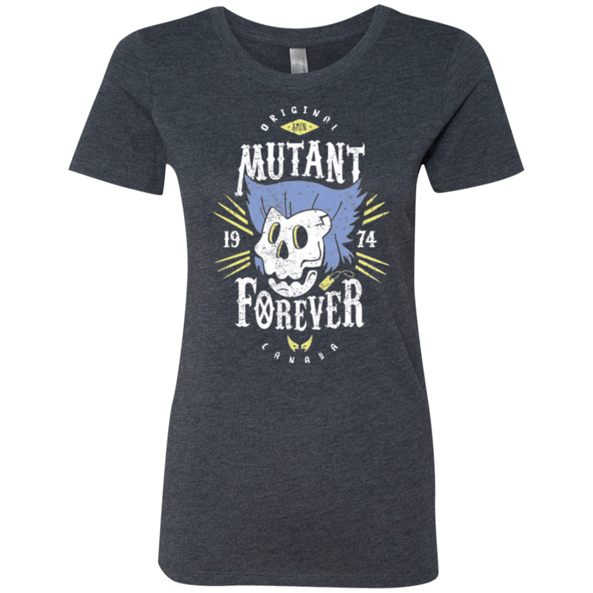 T-Shirts Vintage Navy / Small Mutant Forever Women's Triblend T-Shirt