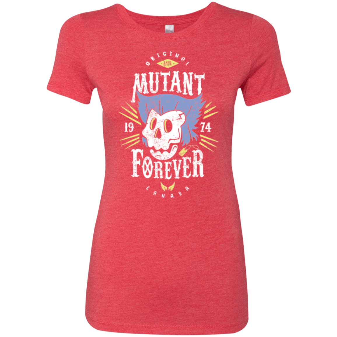 T-Shirts Vintage Red / Small Mutant Forever Women's Triblend T-Shirt