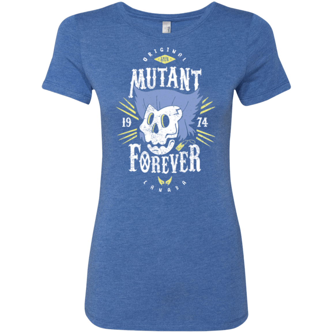 T-Shirts Vintage Royal / Small Mutant Forever Women's Triblend T-Shirt