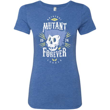 T-Shirts Vintage Royal / Small Mutant Forever Women's Triblend T-Shirt