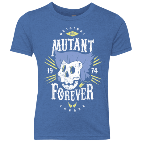 T-Shirts Vintage Royal / YXS Mutant Forever Youth Triblend T-Shirt