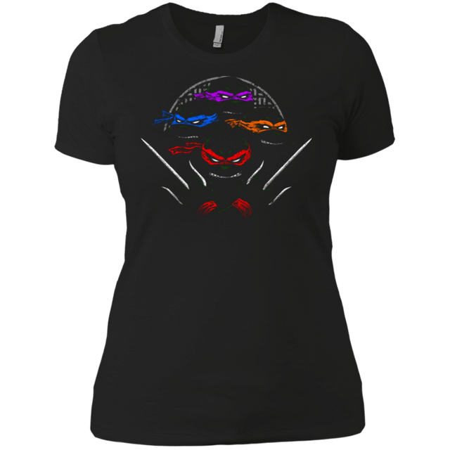 T-Shirts Black / X-Small Mutant Ninja Brothers Women's Premium T-Shirt