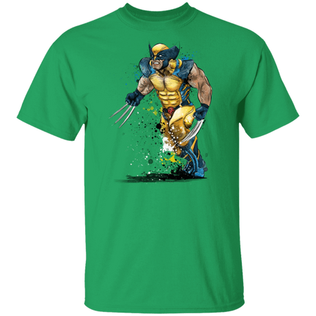 T-Shirts Irish Green / S Mutant Rage Watercolor T-Shirt