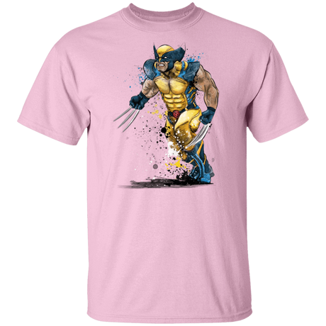 T-Shirts Light Pink / S Mutant Rage Watercolor T-Shirt