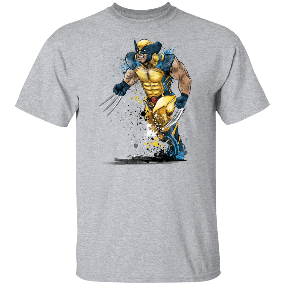 T-Shirts Sport Grey / S Mutant Rage Watercolor T-Shirt