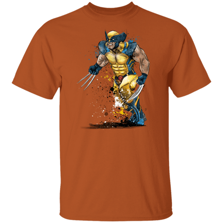 T-Shirts Texas Orange / S Mutant Rage Watercolor T-Shirt