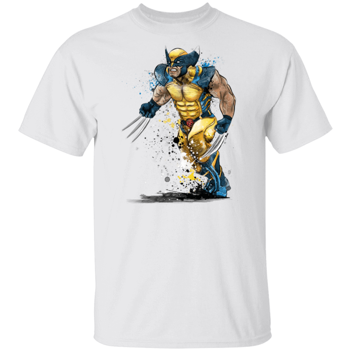 T-Shirts White / S Mutant Rage Watercolor T-Shirt