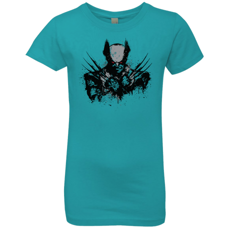 T-Shirts Tahiti Blue / YXS Mutant Rage  X Girls Premium T-Shirt