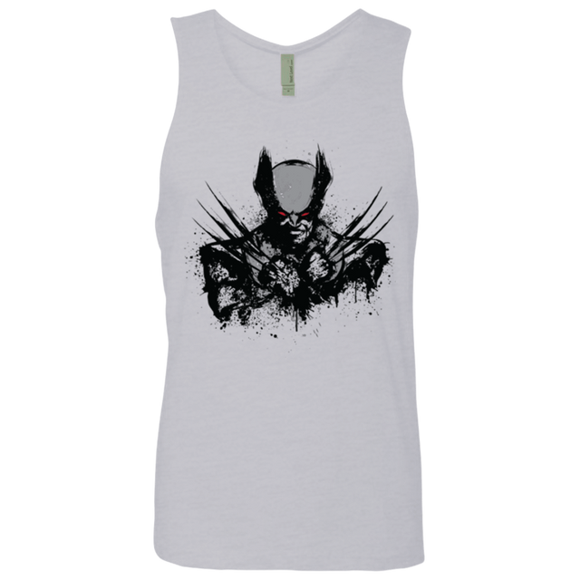 T-Shirts Heather Grey / Small Mutant Rage  X Men's Premium Tank Top