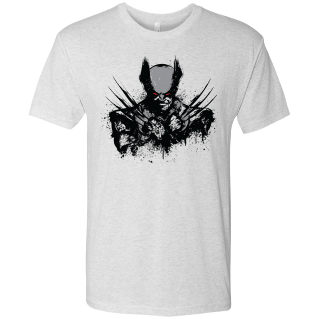 T-Shirts Heather White / Small Mutant Rage  X Men's Triblend T-Shirt