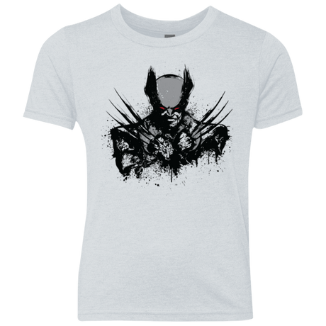 T-Shirts Heather White / YXS Mutant Rage  X Youth Triblend T-Shirt