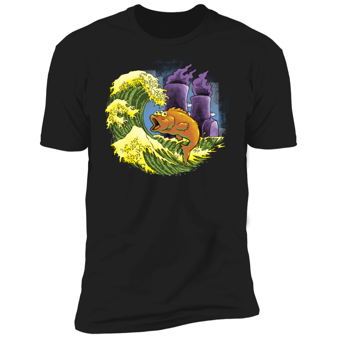 T-Shirts Black / S Mutant Wave Men's Premium T-Shirt