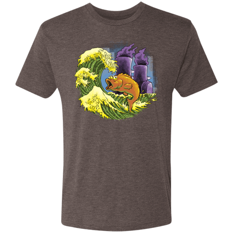 T-Shirts Macchiato / S Mutant Wave Men's Triblend T-Shirt