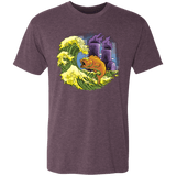 T-Shirts Vintage Purple / S Mutant Wave Men's Triblend T-Shirt