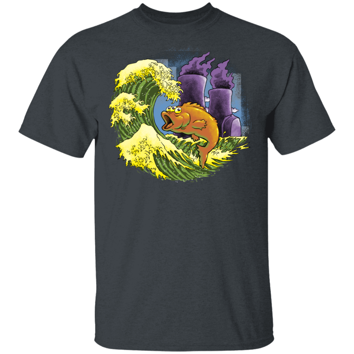 T-Shirts Dark Heather / S Mutant Wave T-Shirt