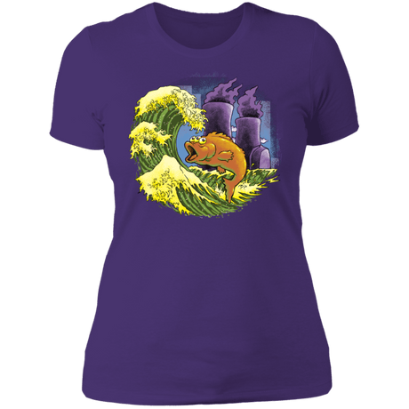 T-Shirts Purple Rush/ / S Mutant Wave Women's Premium T-Shirt