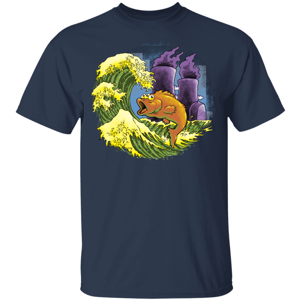 T-Shirts Navy / YXS Mutant Wave Youth T-Shirt