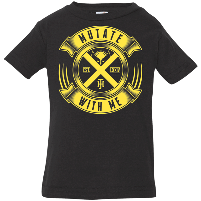 T-Shirts Black / 6 Months Mutate With Me Infant Premium T-Shirt