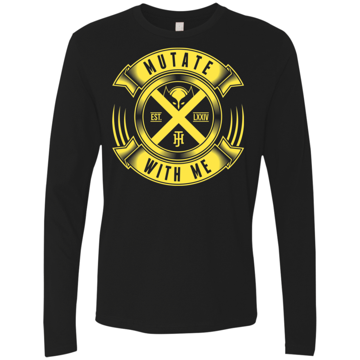 T-Shirts Black / S Mutate With Me Men's Premium Long Sleeve