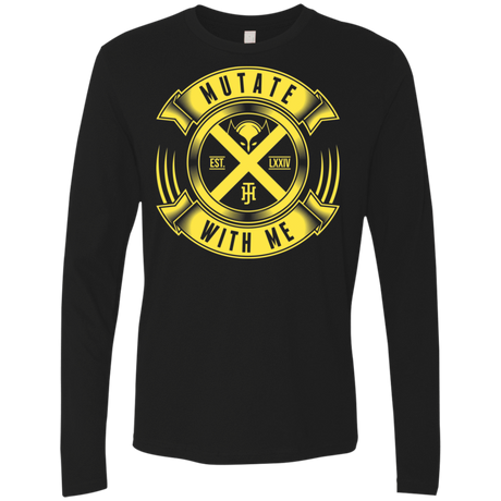 T-Shirts Black / S Mutate With Me Men's Premium Long Sleeve