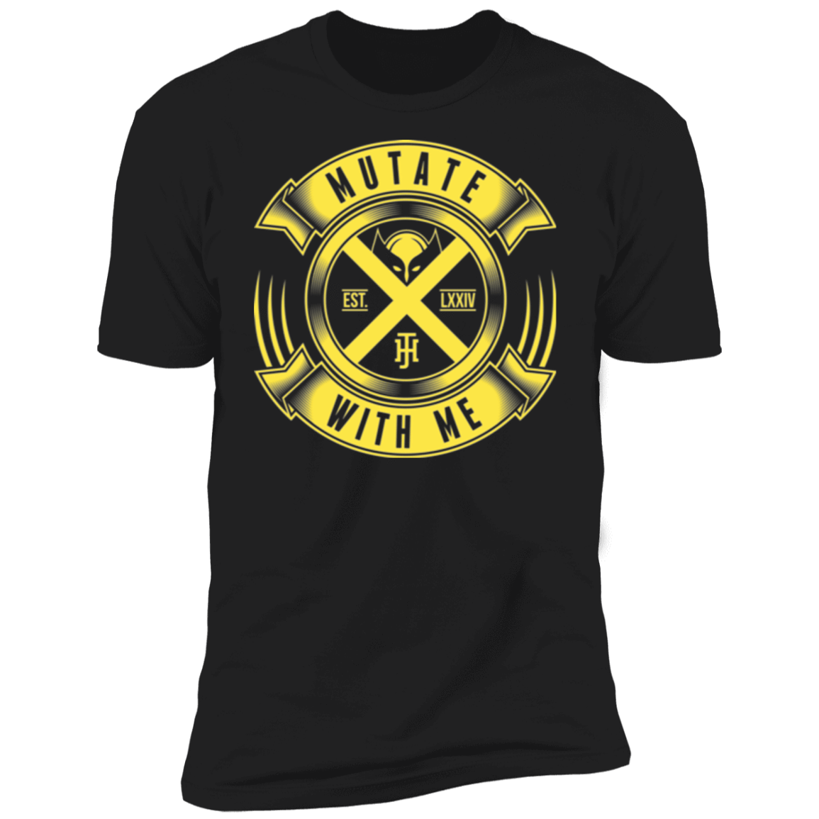 T-Shirts Black / X-Small Mutate With Me Men's Premium T-Shirt