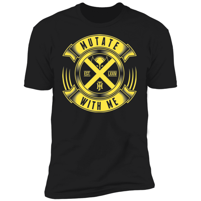 T-Shirts Black / X-Small Mutate With Me Men's Premium T-Shirt