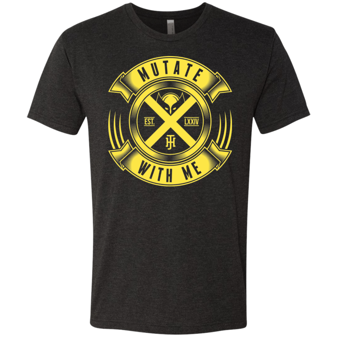 T-Shirts Vintage Black / S Mutate With Me Men's Triblend T-Shirt