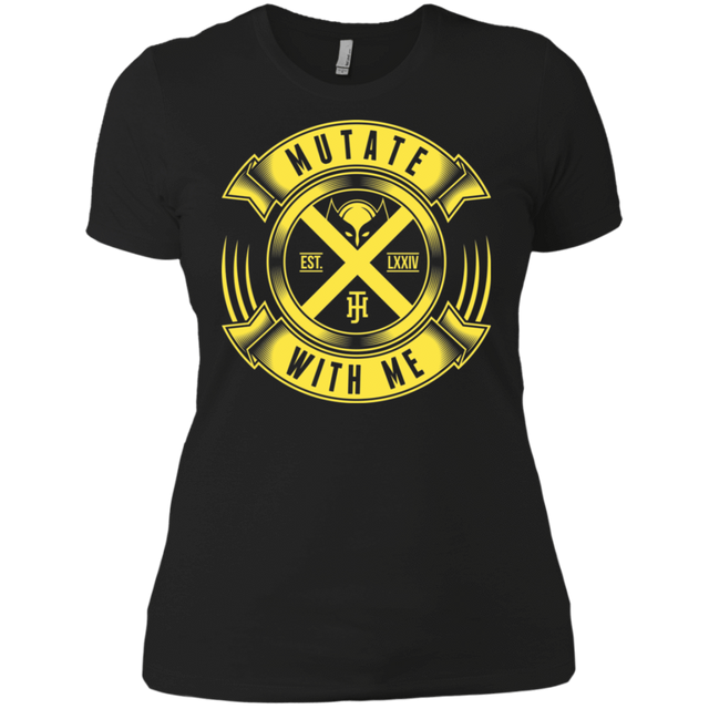 T-Shirts Black / X-Small Mutate With Me Women's Premium T-Shirt