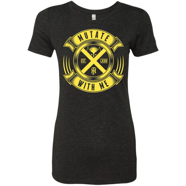T-Shirts Vintage Black / S Mutate With Me Women's Triblend T-Shirt