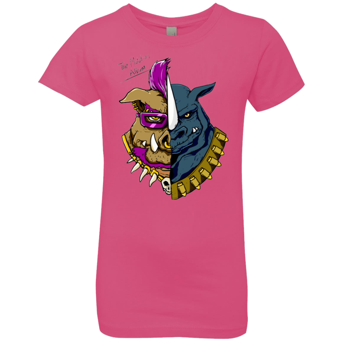 T-Shirts Hot Pink / YXS Mutation album Girls Premium T-Shirt