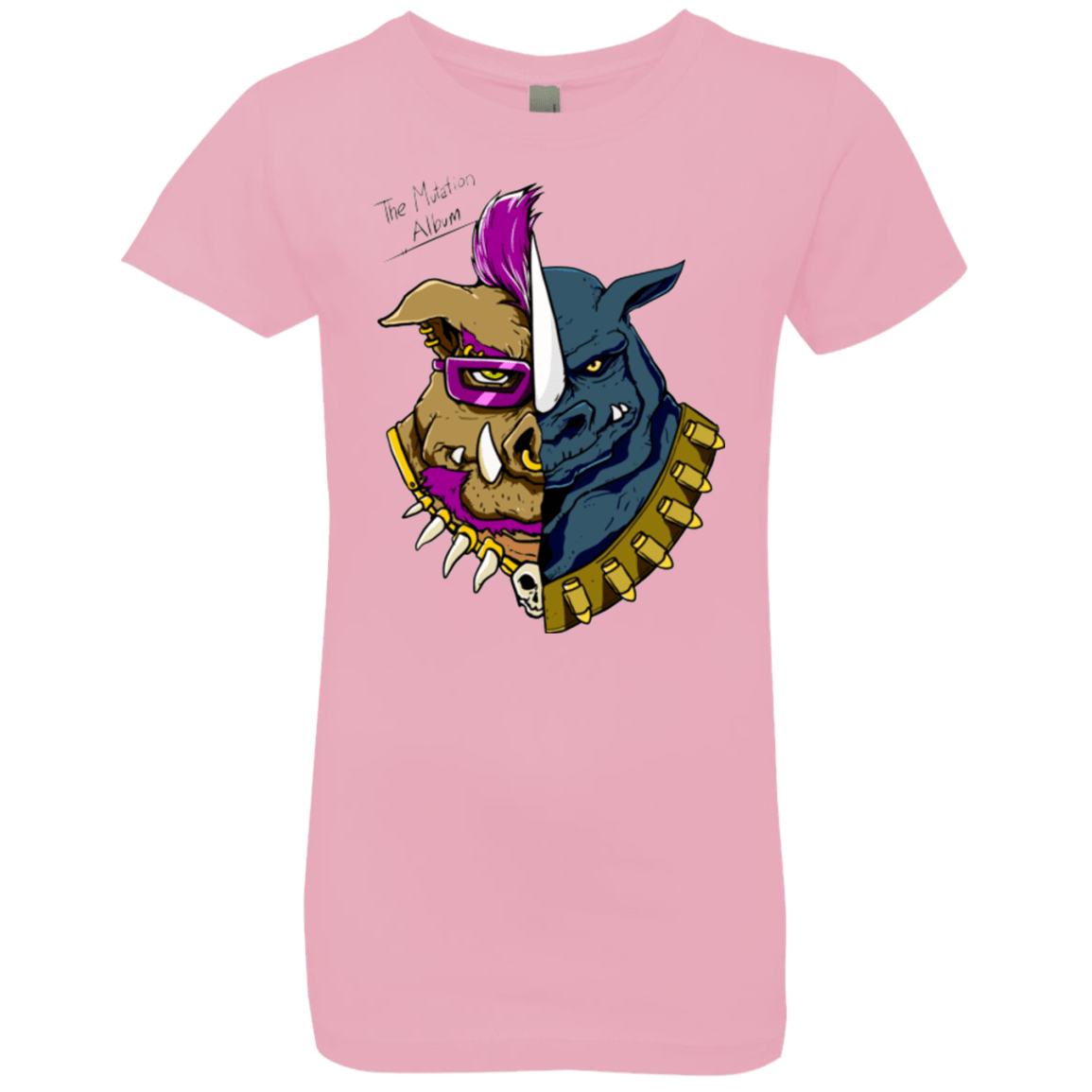 T-Shirts Light Pink / YXS Mutation album Girls Premium T-Shirt