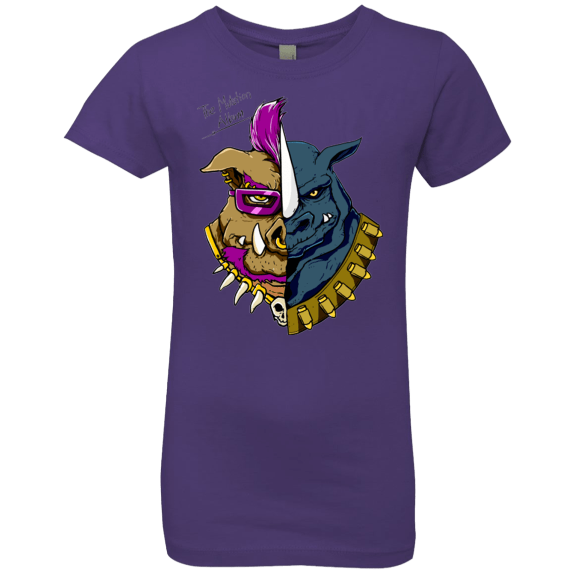 T-Shirts Purple Rush / YXS Mutation album Girls Premium T-Shirt