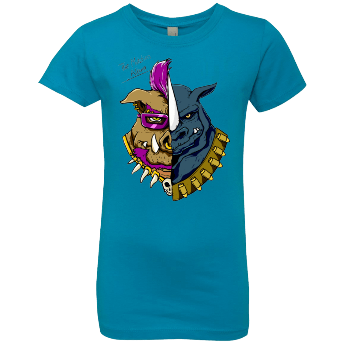 T-Shirts Turquoise / YXS Mutation Album Girls Premium T-Shirt