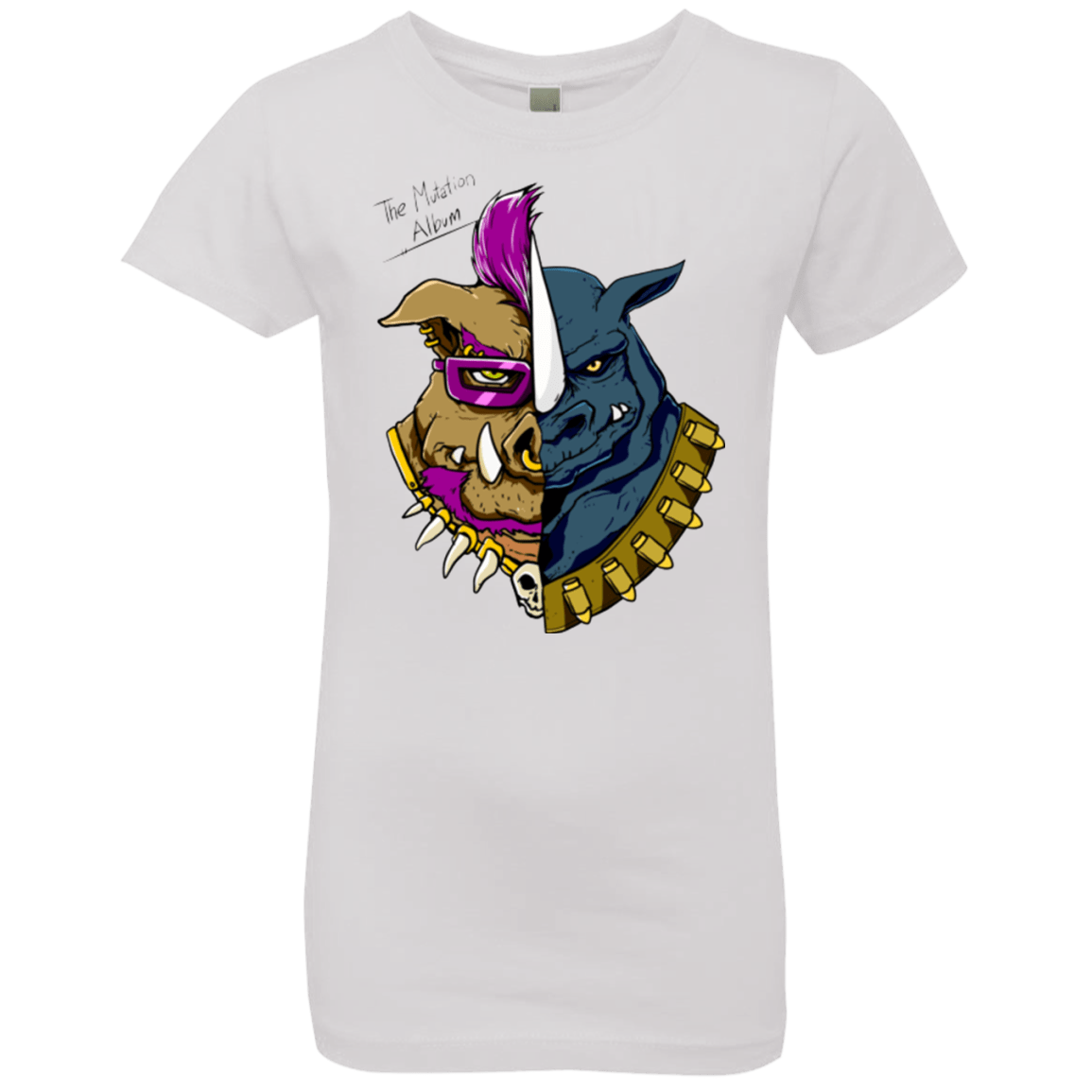 T-Shirts White / YXS Mutation album Girls Premium T-Shirt