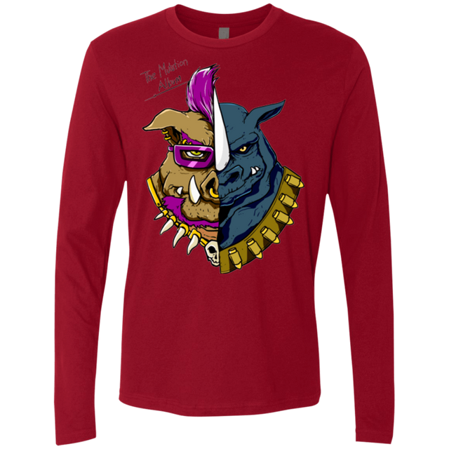 T-Shirts Cardinal / S Mutation album Men's Premium Long Sleeve