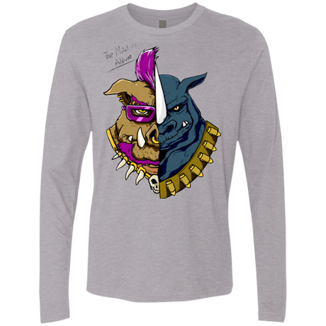 T-Shirts Heather Grey / Small Mutation Album Men's Premium Long Sleeve
