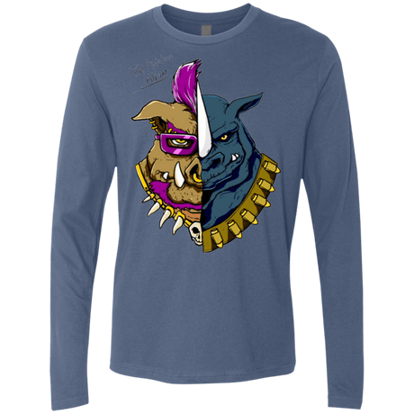 T-Shirts Indigo / Small Mutation Album Men's Premium Long Sleeve