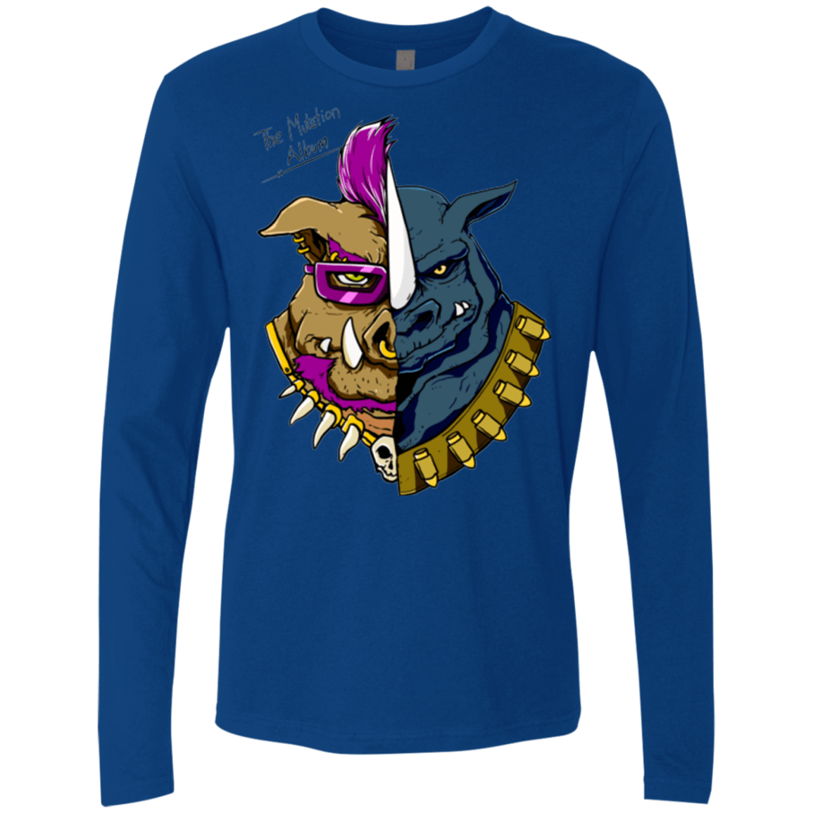 T-Shirts Royal / Small Mutation Album Men's Premium Long Sleeve