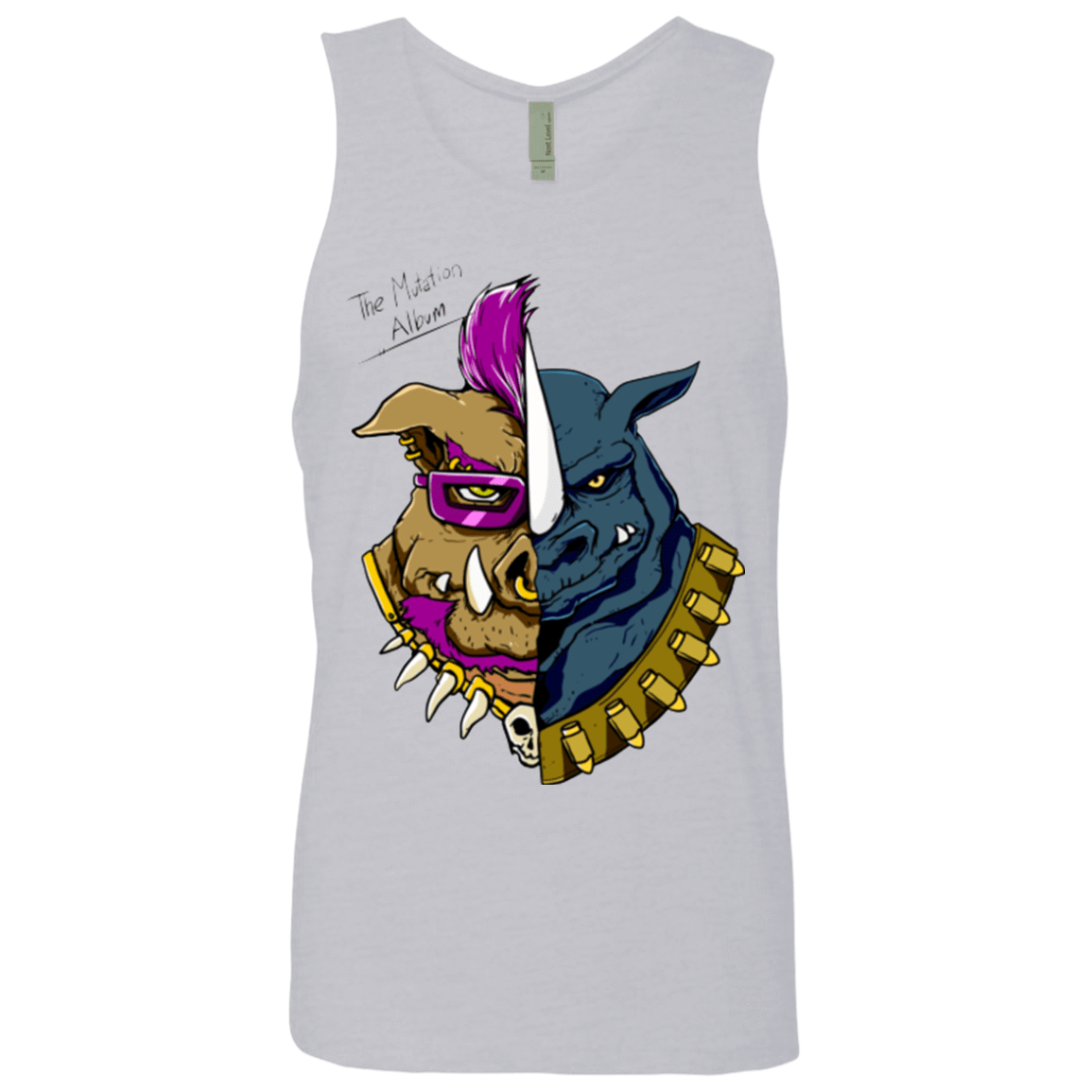 T-Shirts Heather Grey / S Mutation album Men's Premium Tank Top