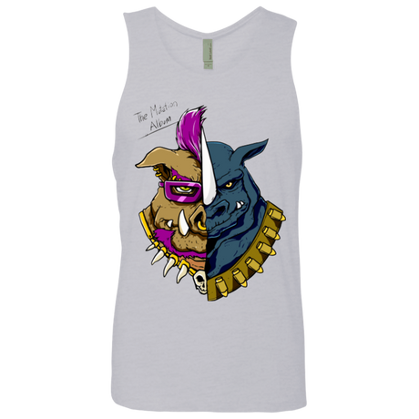 T-Shirts Heather Grey / S Mutation album Men's Premium Tank Top