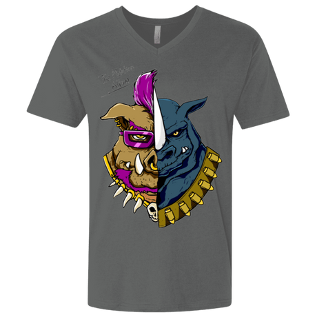 T-Shirts Heavy Metal / X-Small Mutation album Men's Premium V-Neck