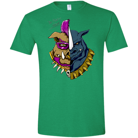 T-Shirts Heather Irish Green / S Mutation album Men's Semi-Fitted Softstyle