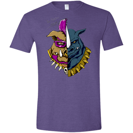 T-Shirts Heather Purple / S Mutation album Men's Semi-Fitted Softstyle