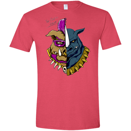 T-Shirts Heather Red / S Mutation album Men's Semi-Fitted Softstyle