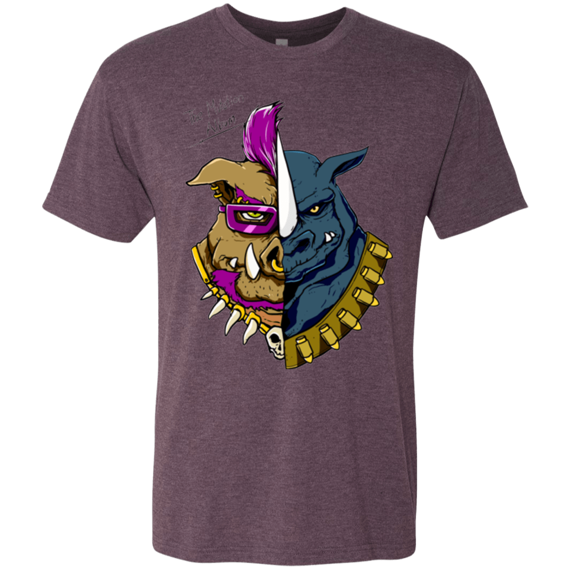 T-Shirts Vintage Purple / S Mutation album Men's Triblend T-Shirt