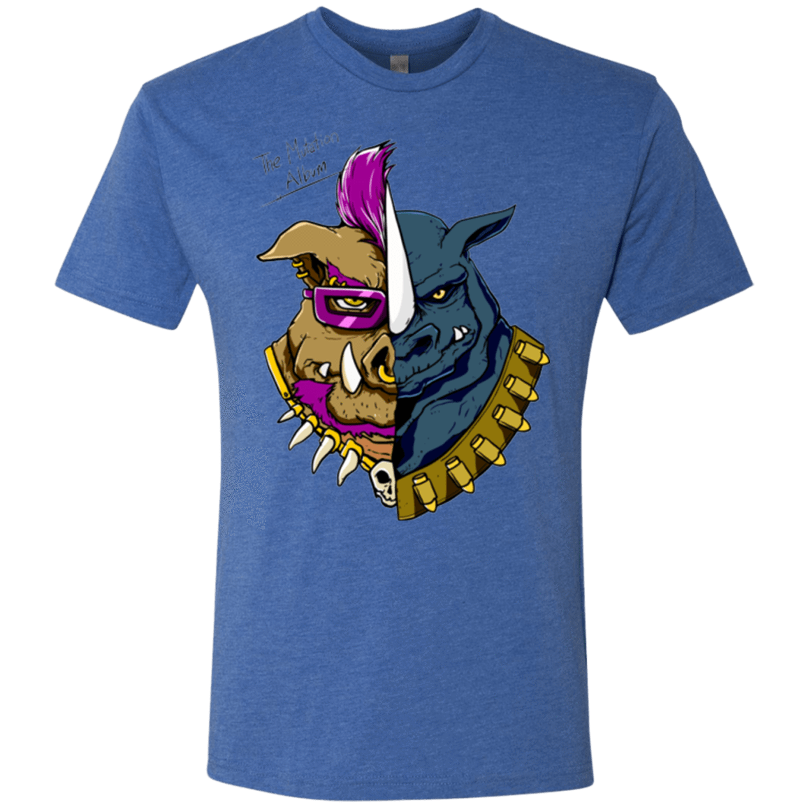 T-Shirts Vintage Royal / Small Mutation Album Men's Triblend T-Shirt